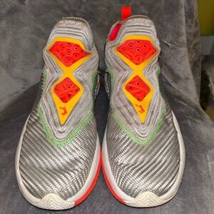 Puma Silver Red Sneakers High-Performance Design